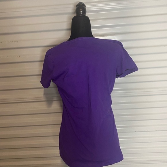 Vintage classic 1963 Fruit Of The Loom T-Shirt Purple Women’s Size M - Picture 4 of 8